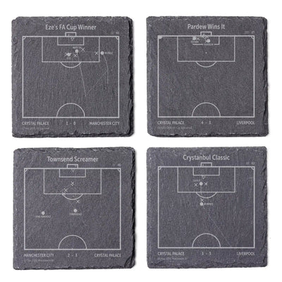 Soccer's Greatest Goals: Slate Coasters