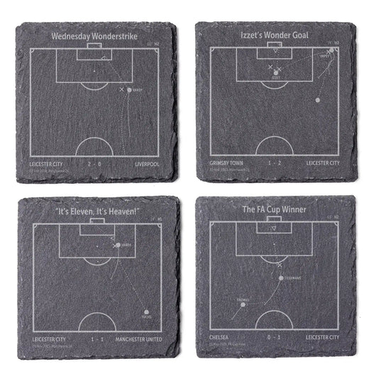 Soccer's Greatest Goals: Slate Coasters