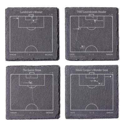 Soccer's Greatest Goals: Slate Coasters