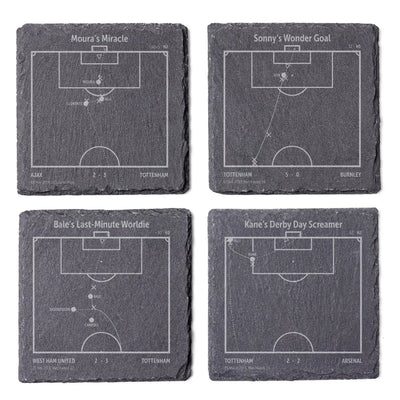 Soccer's Greatest Goals: Slate Coasters