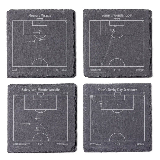 Soccer's Greatest Goals: Slate Coasters