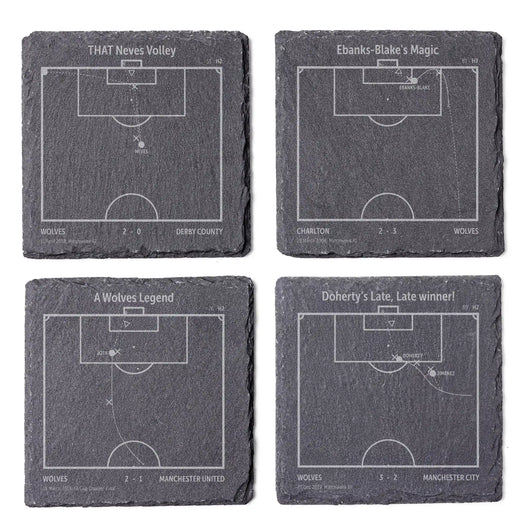 Soccer's Greatest Goals: Slate Coasters