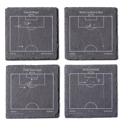 Soccer's Greatest Goals: Slate Coasters
