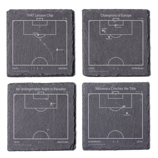 Soccer's Greatest Goals: Slate Coasters