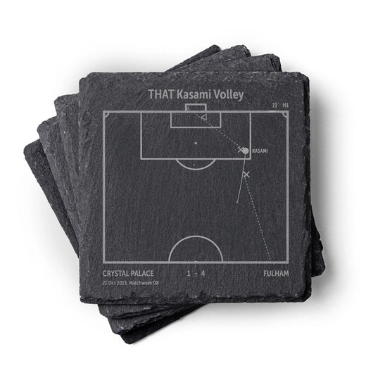 Soccer's Greatest Goals: Slate Coasters