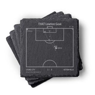 Football's Greatest Goals: Slate Coasters
