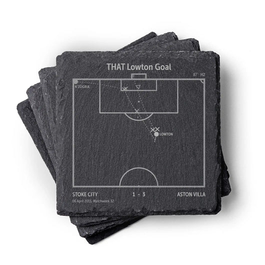 Soccer's Greatest Goals: Slate Coasters